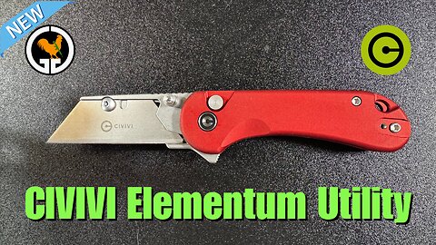 CIVIVI Elementum Utility (Burgundy) - New for November 2024