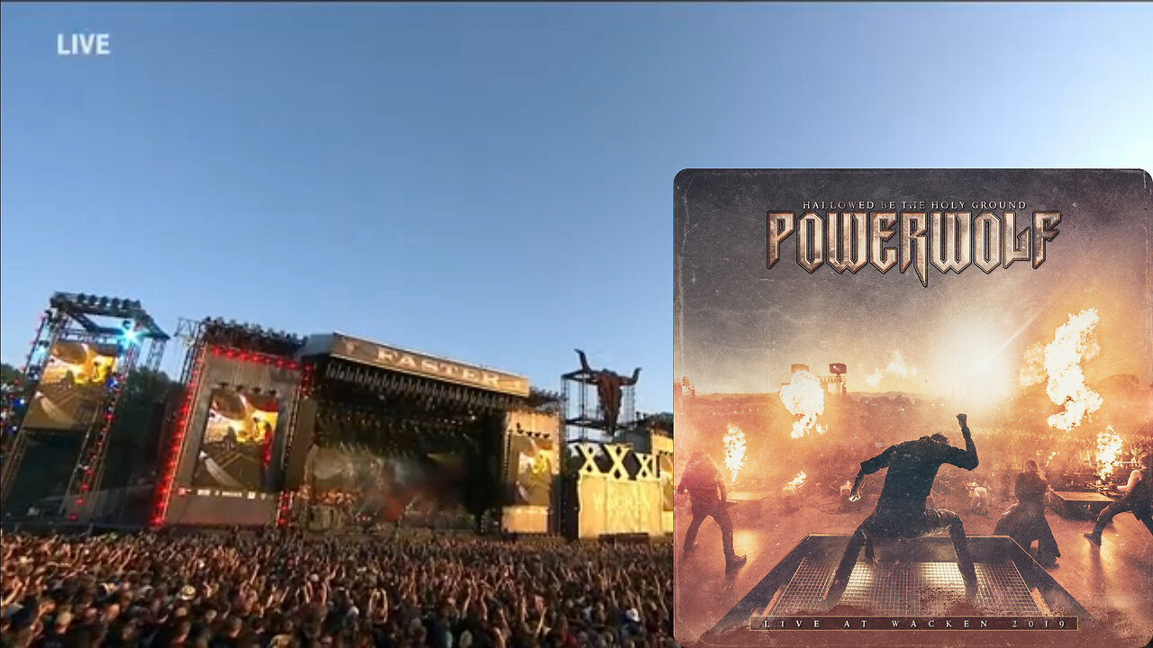 Powerwolf - Wacken 2019 (Full Show W/Album Audio)