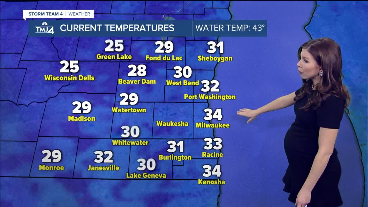 Patchy ice possible, highs in the 30s Friday