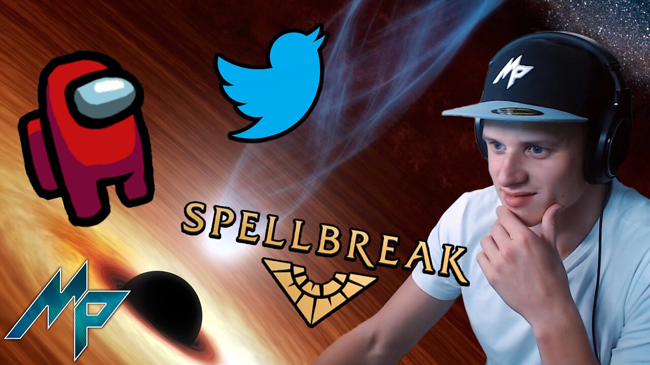 Exploring Among Us, Spellbreak & Twitter Black Holes - Michel Postma Stream