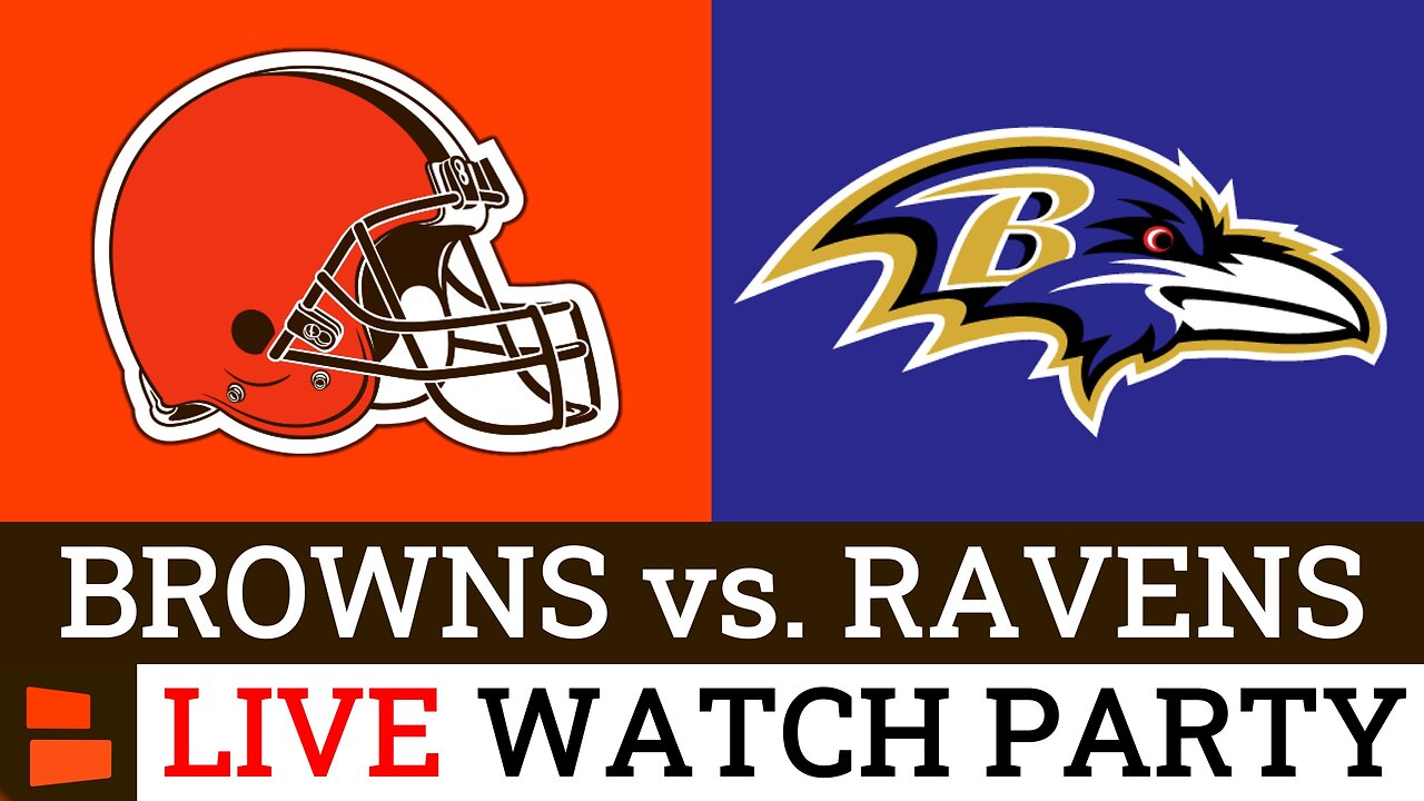 Browns vs. Ravens LIVE Streaming Scoreboard