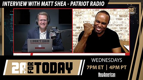 Interview with Matt Shea on Patriot Radio - 2A For Today!