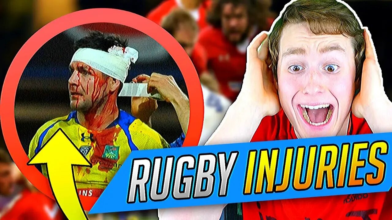 NFL FAN REACTS TO RUGBY INJURIES (absolutely brutal...)