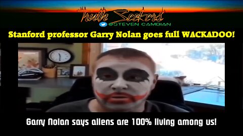 Stanford professor Garry Nolan goes full WACKADOO!