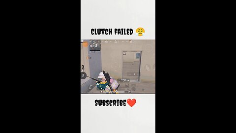 BGMI CLUTCH FAILED👎 😤