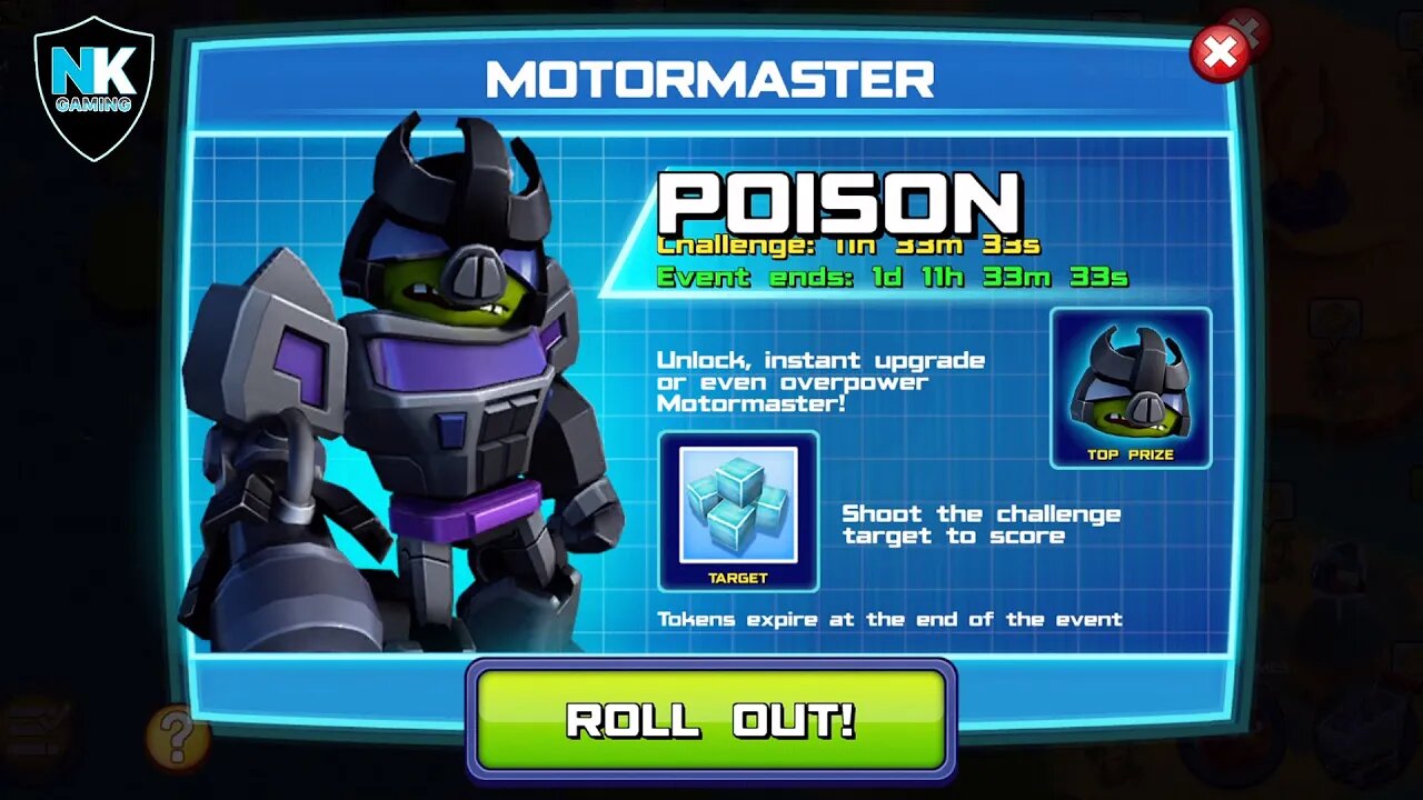 Angry Birds Transformers - Motormaster - Day 5 - Featuring Slipstream