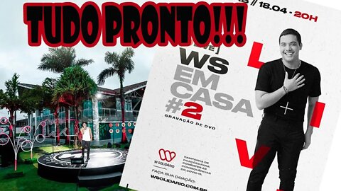 LIVE DO SAFADÃO WS EM CASA 2 ! TUDO PRONTO!! SAFADÃO CONVIDOU A GALERA!!