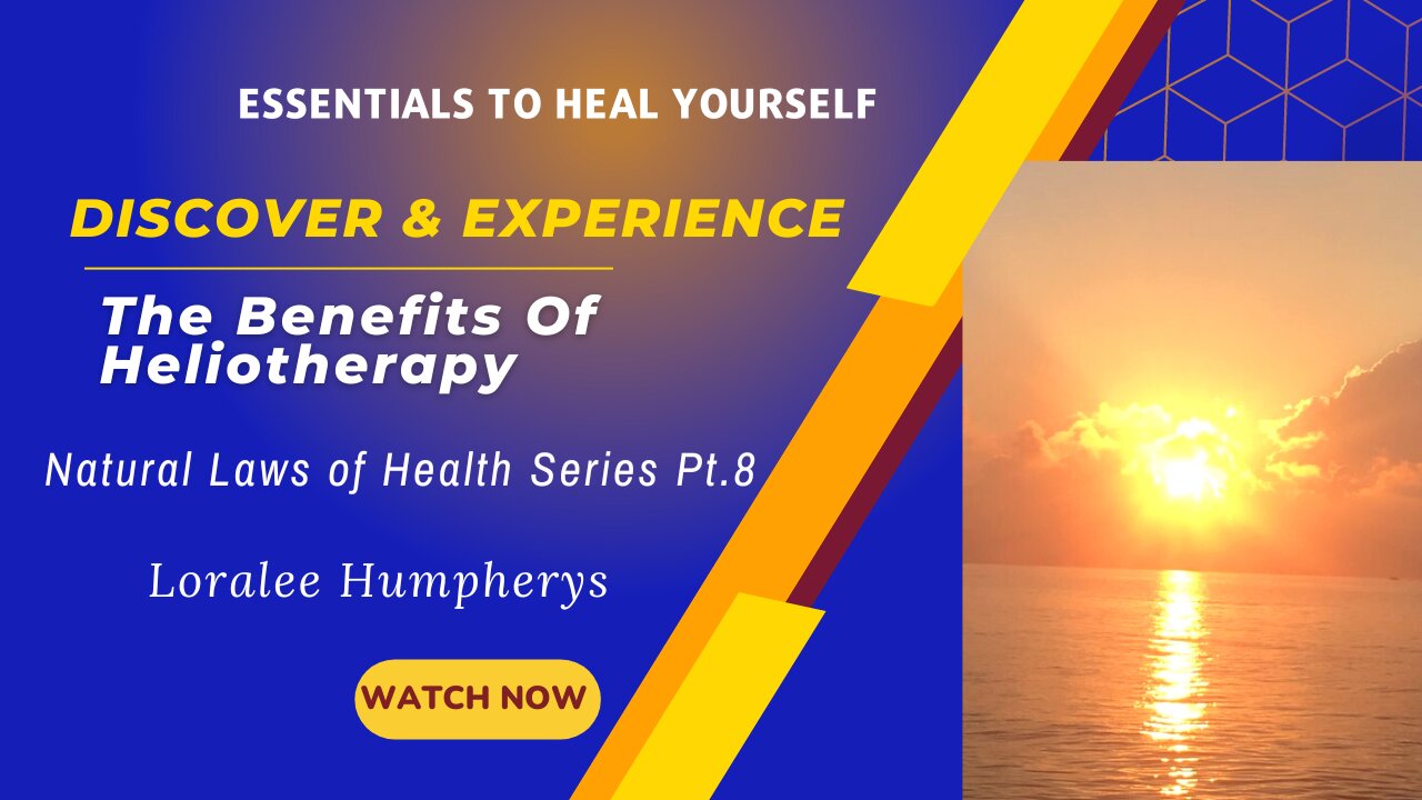 Discover & Experience The Benefits Of Heliotherapy