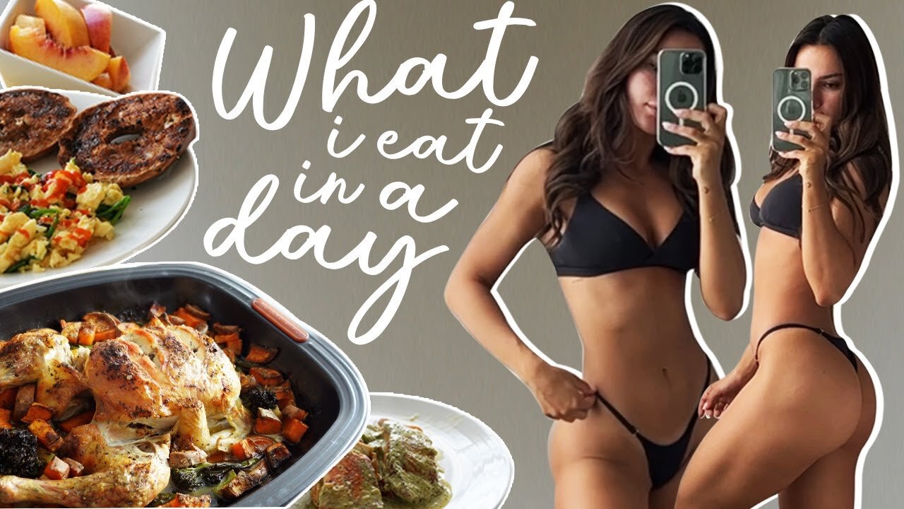 REALISTIC WHAT I EAT IN A DAY - TO MAINTAIN MUSCLE | Krissy Cela
