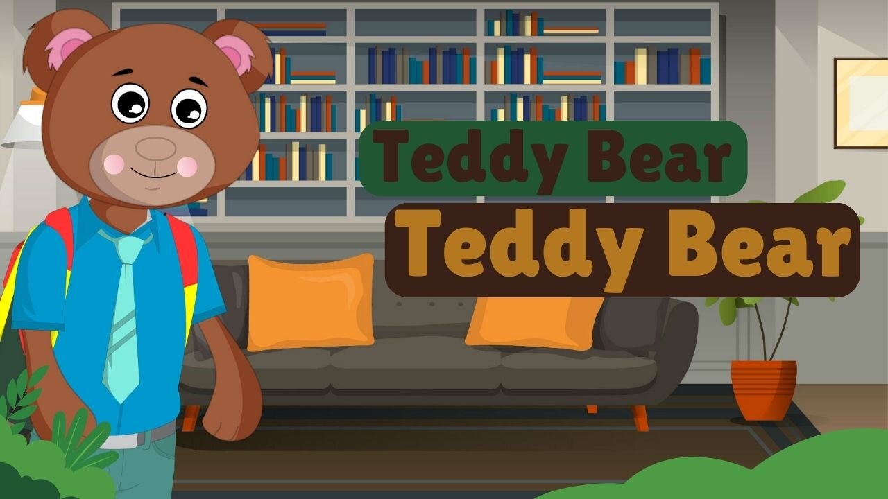 Teddy Bear Teddy Bear | Kids Nursery Rhyme Video | Ginny Kids TV