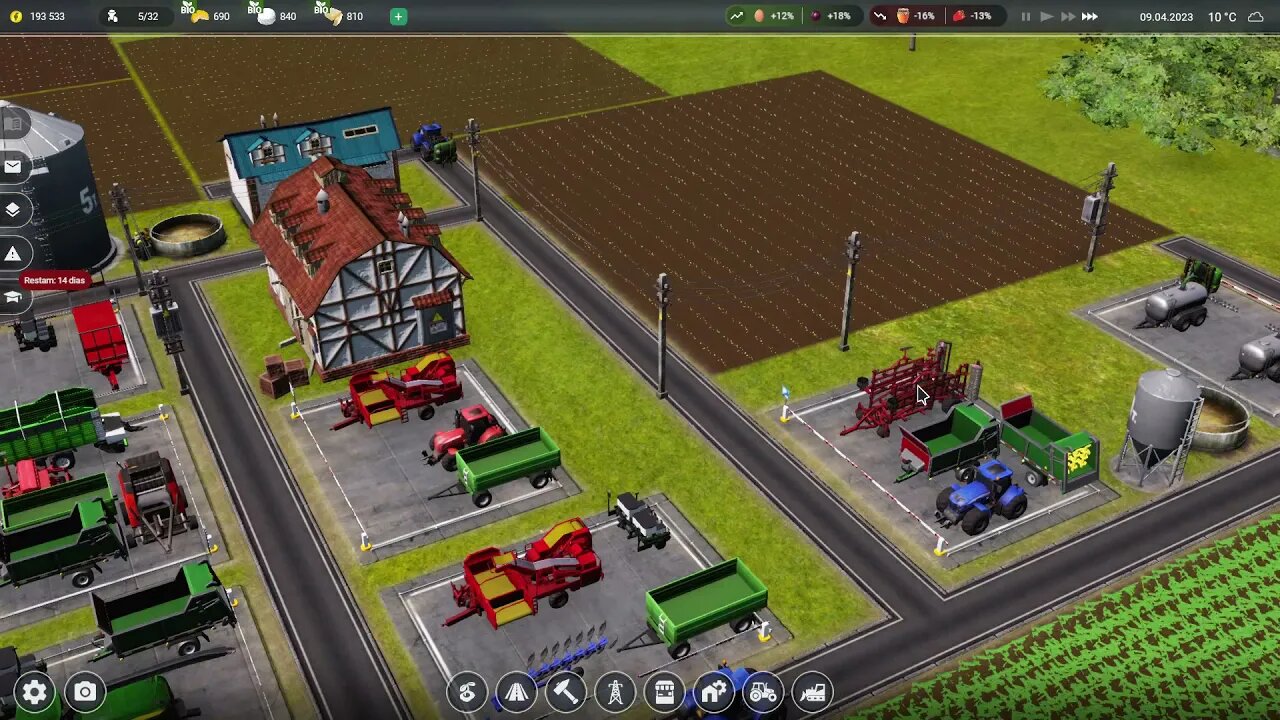 Farm Manager 2021 Jogando no hard parte 2