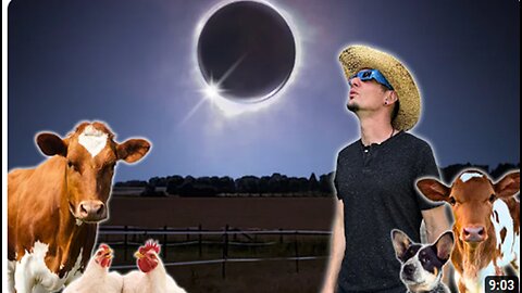 What Happens on a Farm in the PATH OF TOTALITY?! (eclipse special)