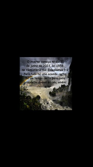 O inverno começa no dia 21 de junho de 2023