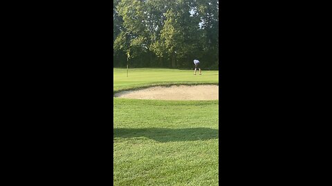 Sinking the long putt