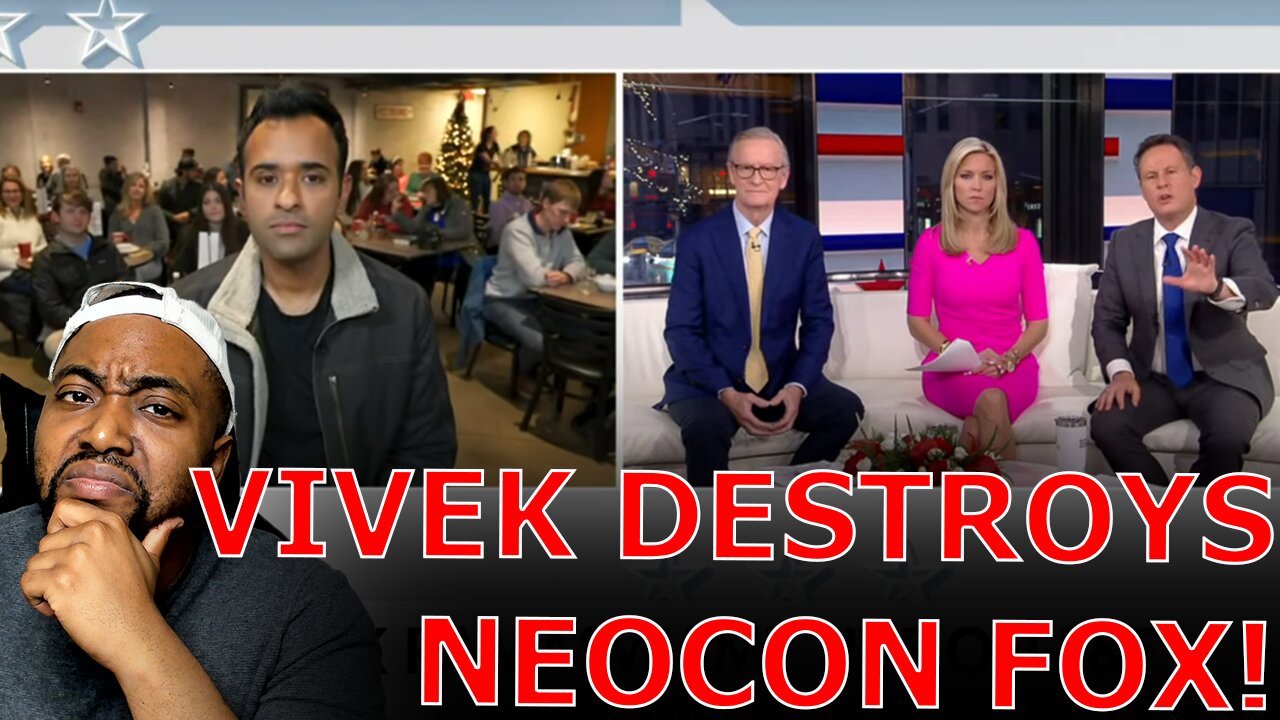 Vivek Ramaswamy DESTROYS DELUSIONAL Fox News Host GOING FULL NEOCON On Ukraine To Defend Nikki Haley