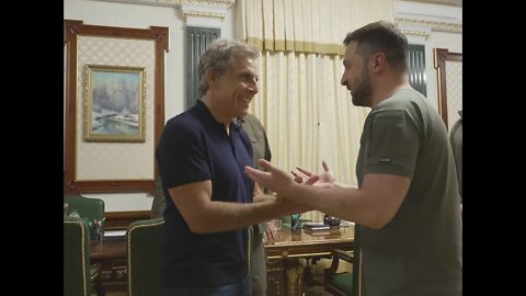 👍 Володимир Зеленський зустрівся з актором Беном Стіллером.