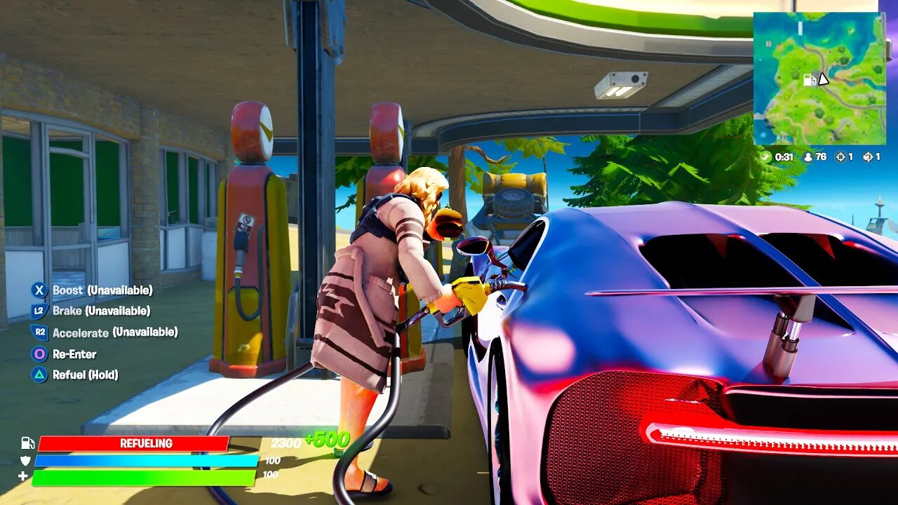 HOW TO REFUEL CARS IN FORTNITE! (NEW)