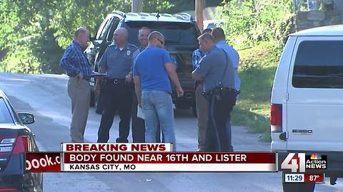 KCPD investigating after dead body found in east KCMO alley