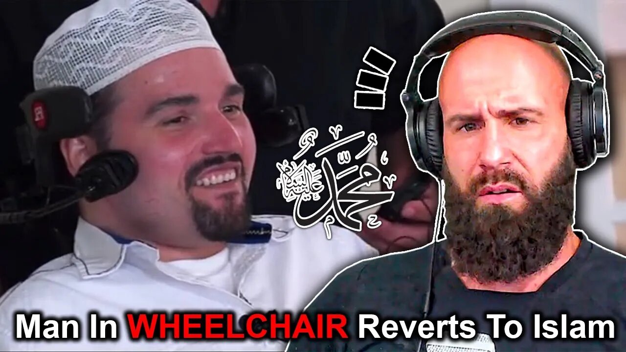 Man In Wheelchair DREAMS of Prophet Muhammad! Becomes MUSLIM! (Robert Davilla Story)