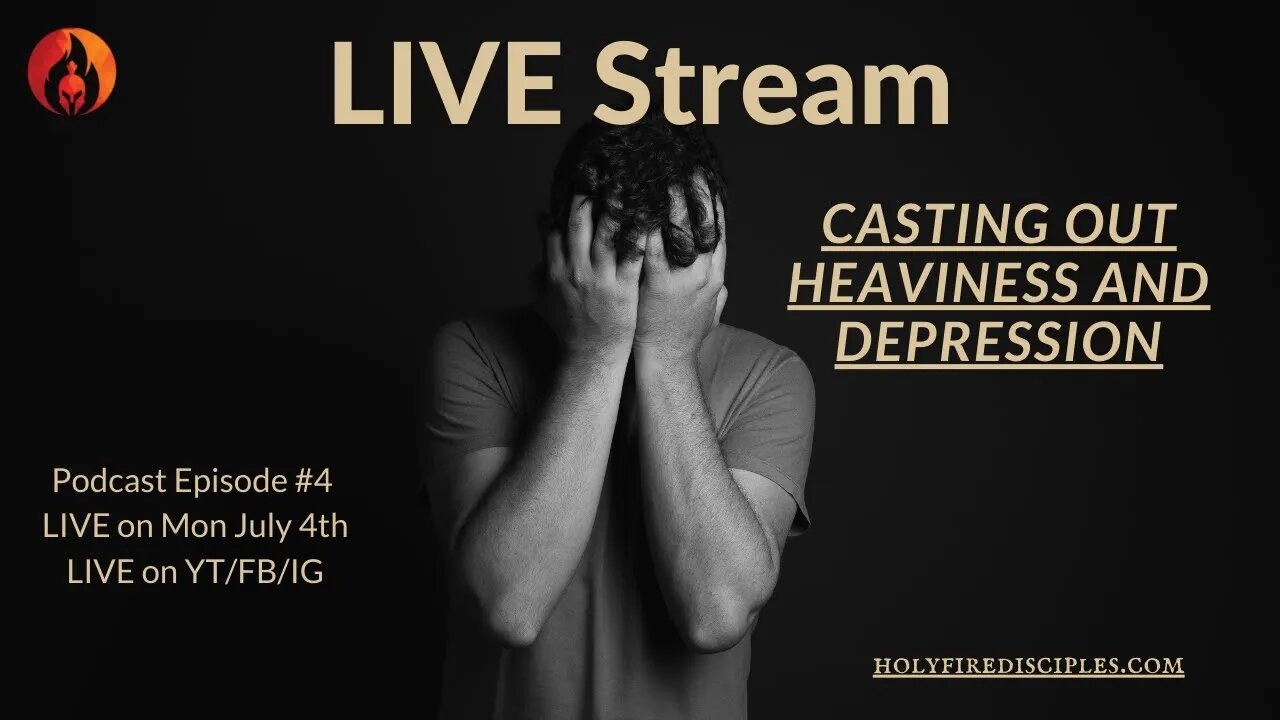 Casting Out Heaviness and Depression #deliverance #spiritualwarfare