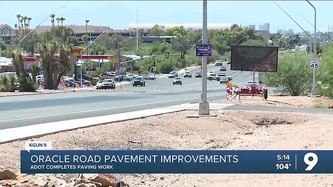 Oracle Road pavement improvement project wraps up