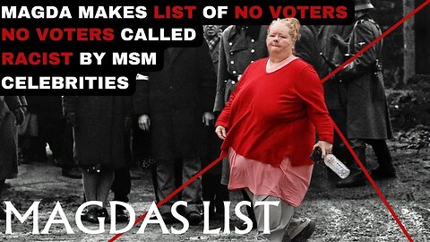 MAGDA SZUBANSKI CALLS TO PUT NO VOTERS ON A LIST