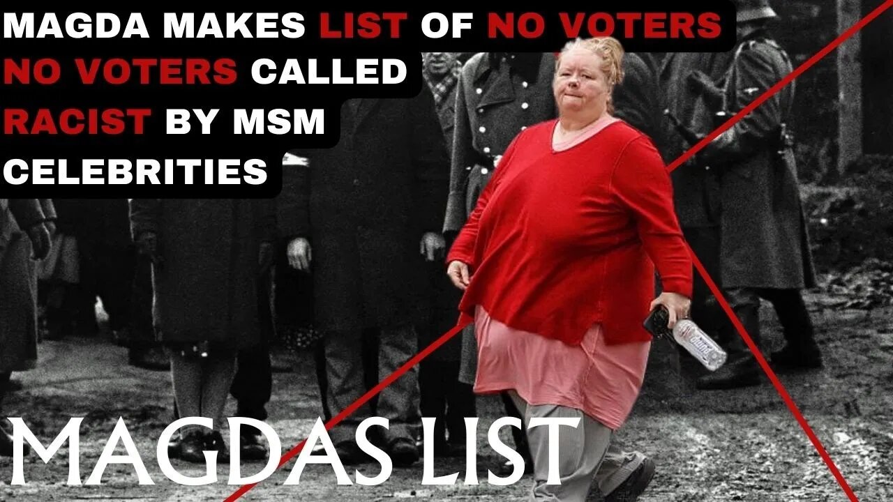 MAGDA SZUBANSKI CALLS TO PUT NO VOTERS ON A LIST