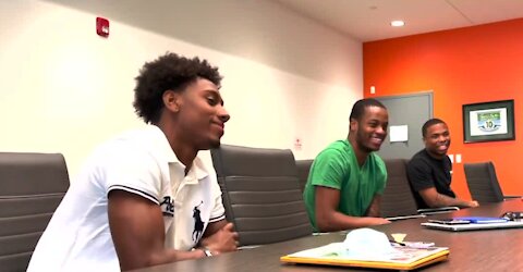 MSU football players interning with PAL