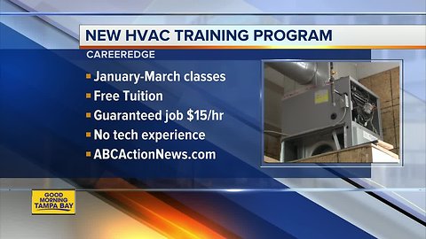 CareerEdge launches free HVAC tech training in Manatee County