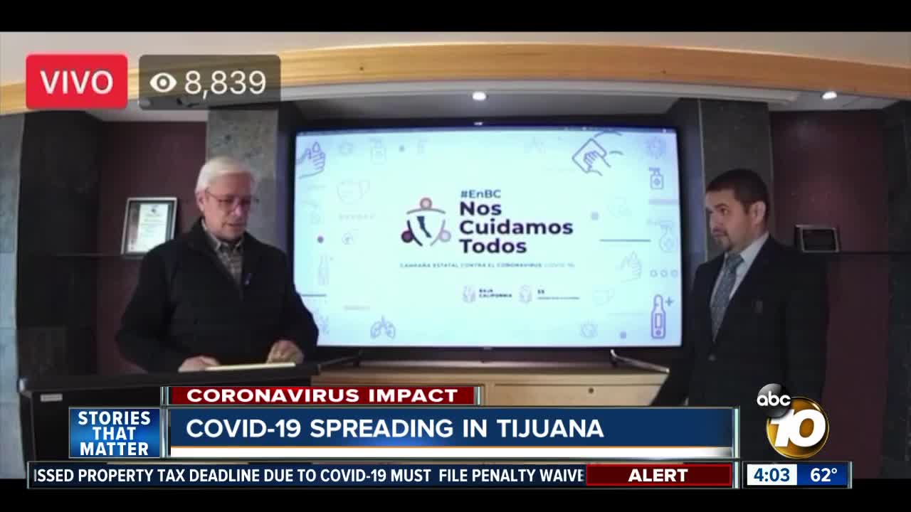 COVID-19 cases on the rise in Tijuana