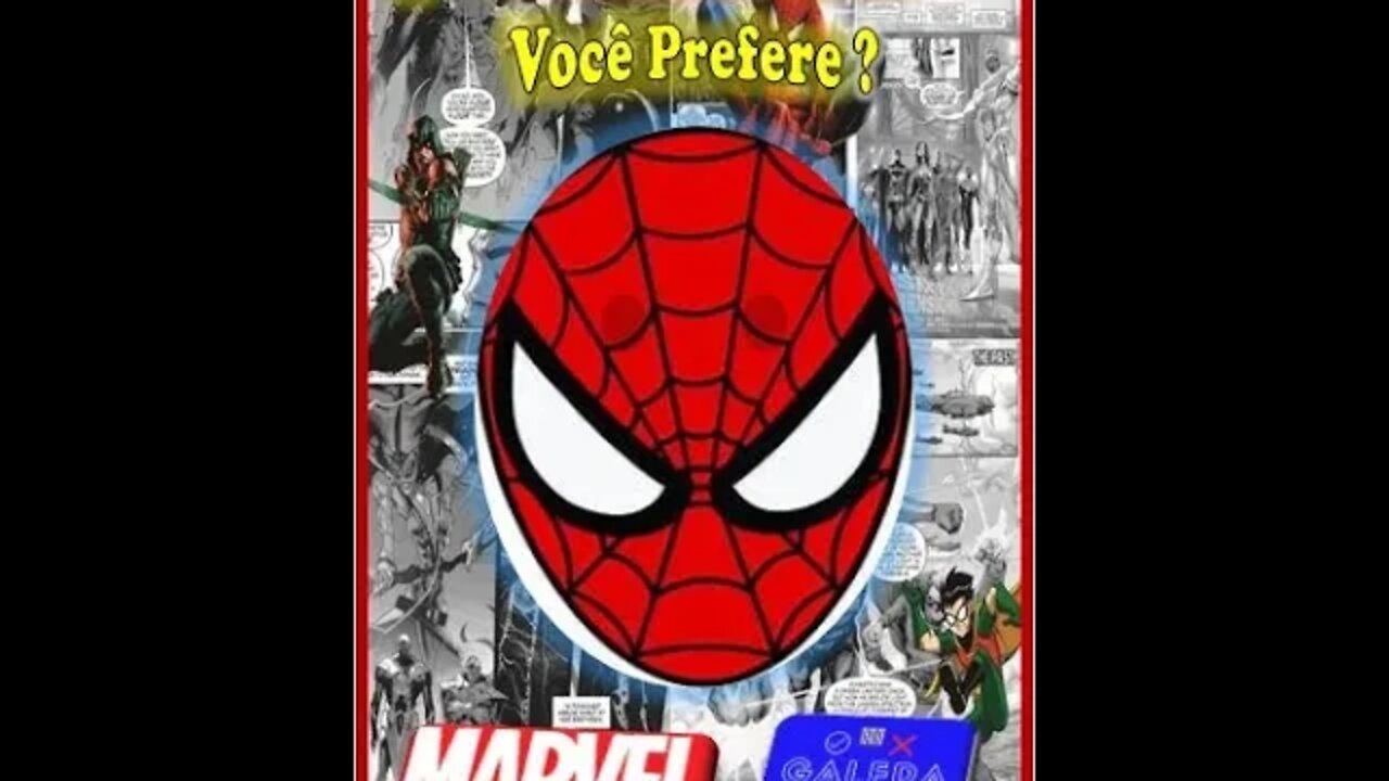 QUAL HOMEM ARANHA VOCÊ PREFERE #shorts