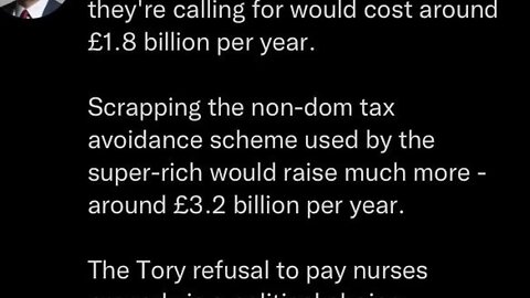 Why is Richard Burgon making Twitter posts to suggest Labour would pay nurses whatever they want