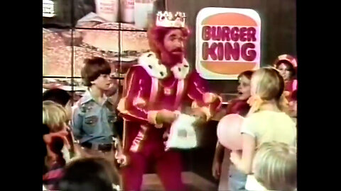 1977 - Two Classic Burger King Commercials