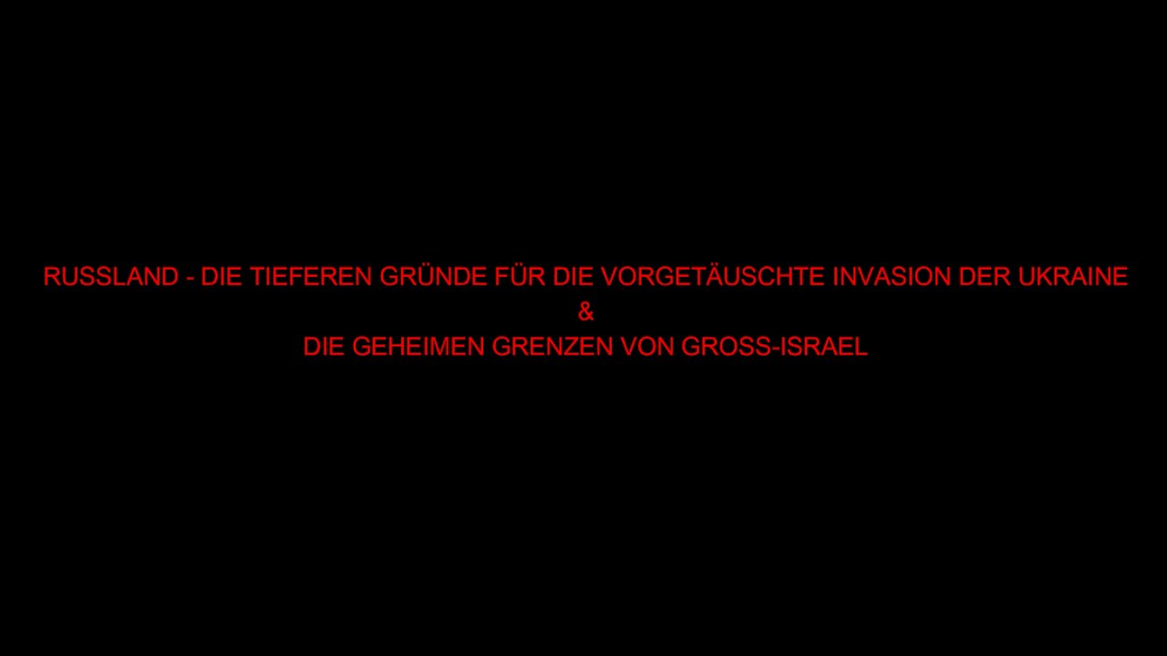 RUSSLAND - DIE TIEFEREN GRÜNDE FÜR DIE VORGETÄUSCHTE INVASION DER UKRAINE