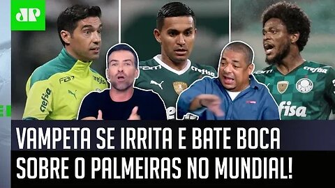 TRETA! Vampeta FICA PU** AO VIVO e BATE BOCA sobre o Palmeiras no Mundial!