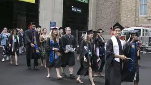 Notre Dame Students Walk Out Of Mike Pence Speech