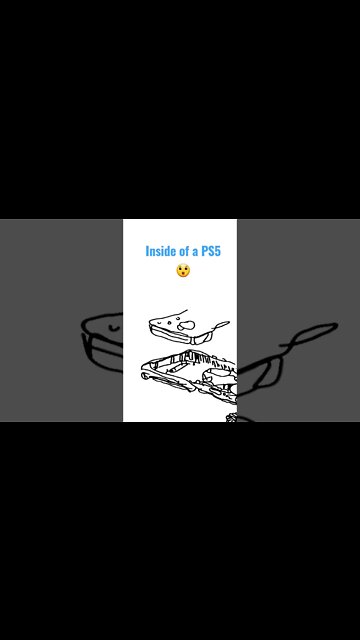 Inside of a PS5 Drawing 😲 #ps5 #playstation #playstation5