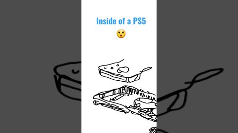 Inside of a PS5 Drawing 😲 #ps5 #playstation #playstation5