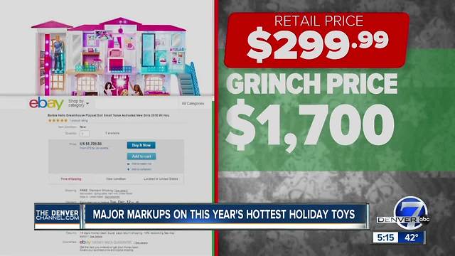 'Grinch bots' are buying up this year's hottest toys and reselling them for major markups