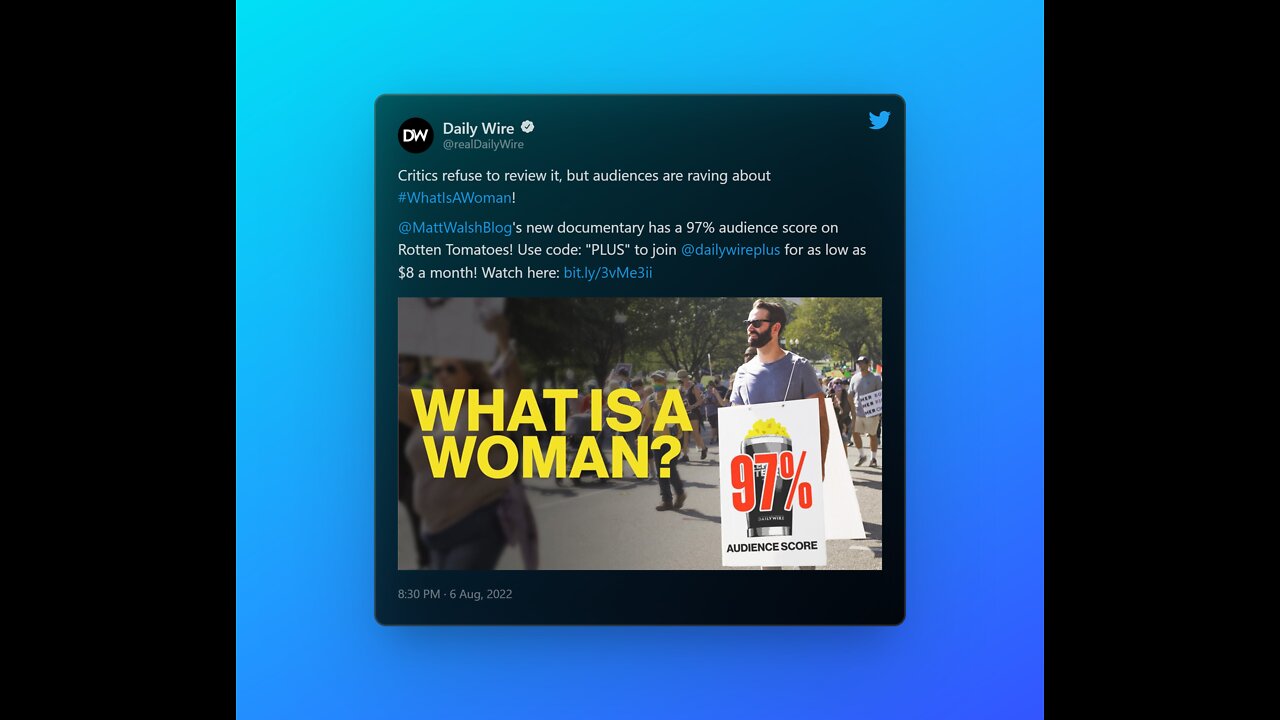 Watch Matt Walsh's What Is A Woman Full Documentary