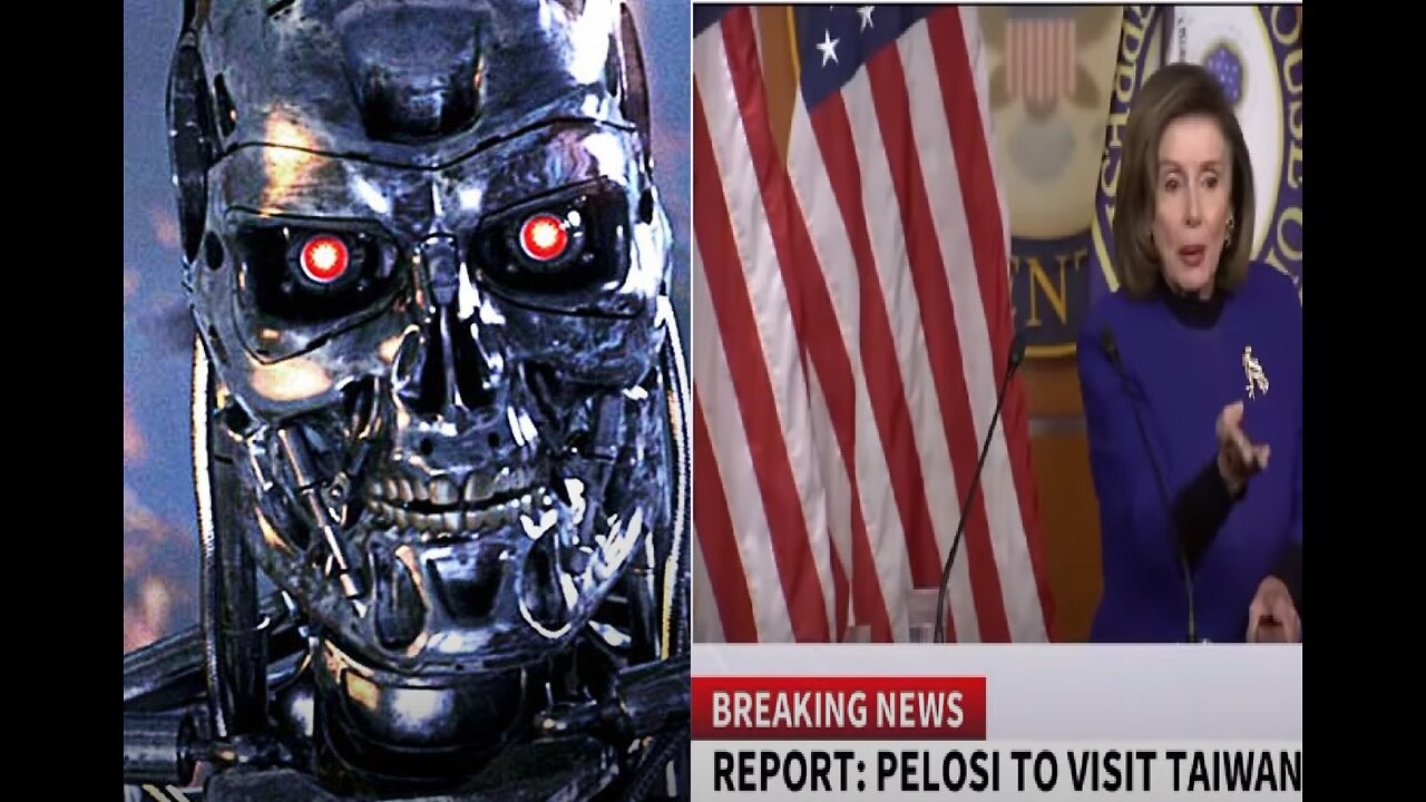 PELOSI THE TERMINATOR REBORN | To visit Taiwan even if China Warned NOT TOO!!! China Terminated?