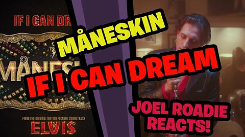 Måneskin - If I Can Dream From the Elvis Soundtrack - Roadie Reacts