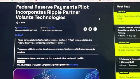 USA FEDNOW PROGRAM LAUNCHES JULY…NO RIPPLE XRP??