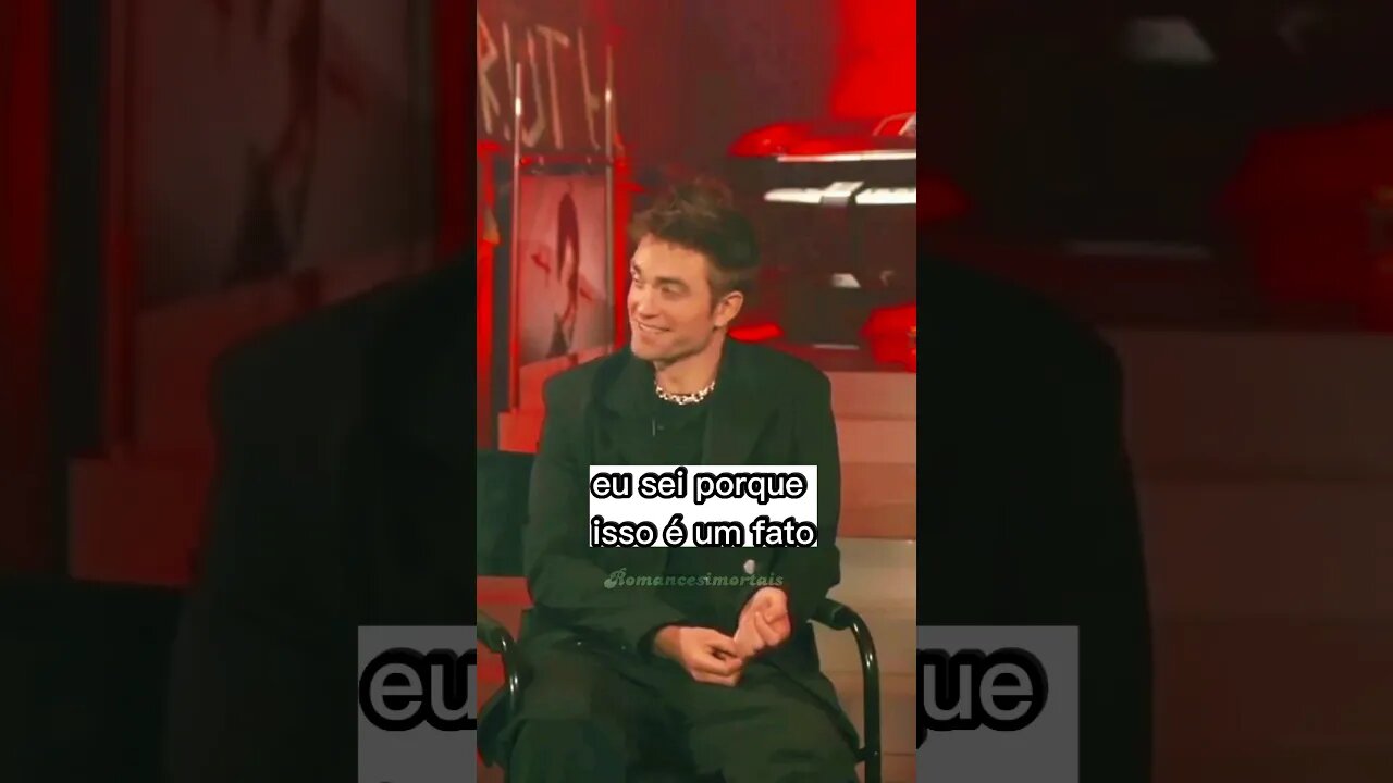 Autoestima de milhões de Robert Pattinson para descontrair, e aí concorda?