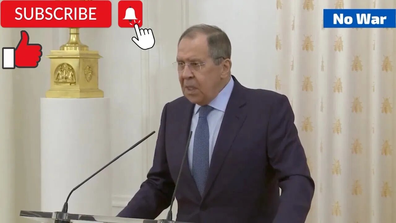 I do everything I want! If I want, I will bomb some country! Lavrov, Russia, Ukraine, United States!