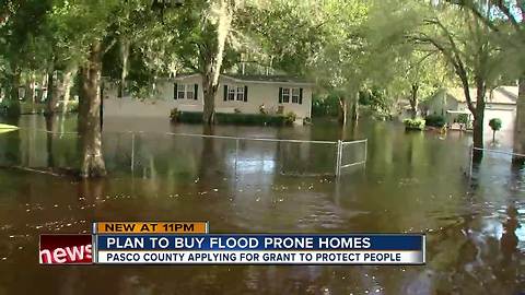 Pasco County applying for disaster relief grant to buy flooded homes from residents