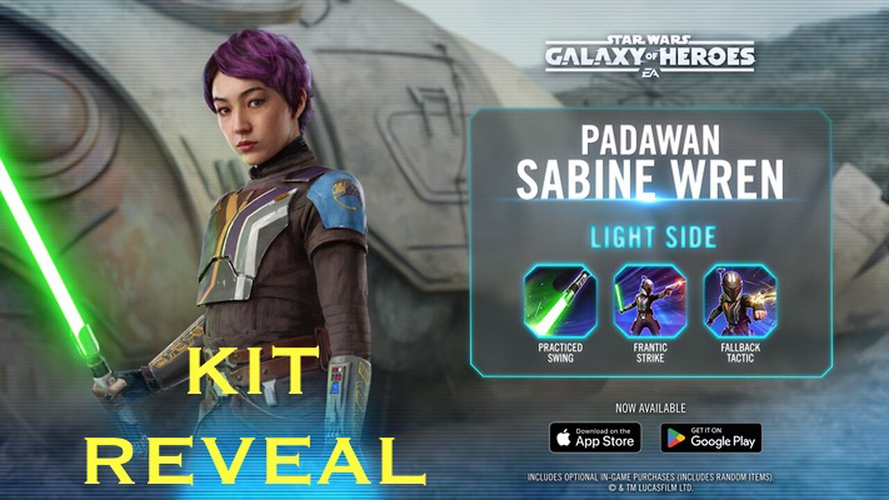 *NEW* Character Inbound: Padawan Sabine Wren | Kit Reveal