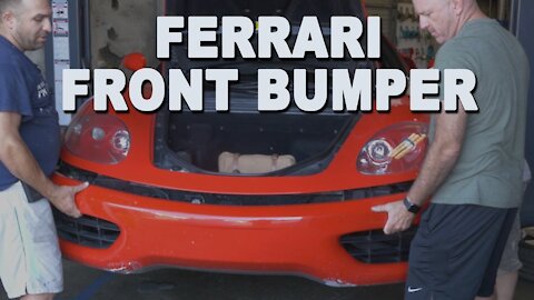 Front Bumper Removal - 1999 Ferrari Modena 360