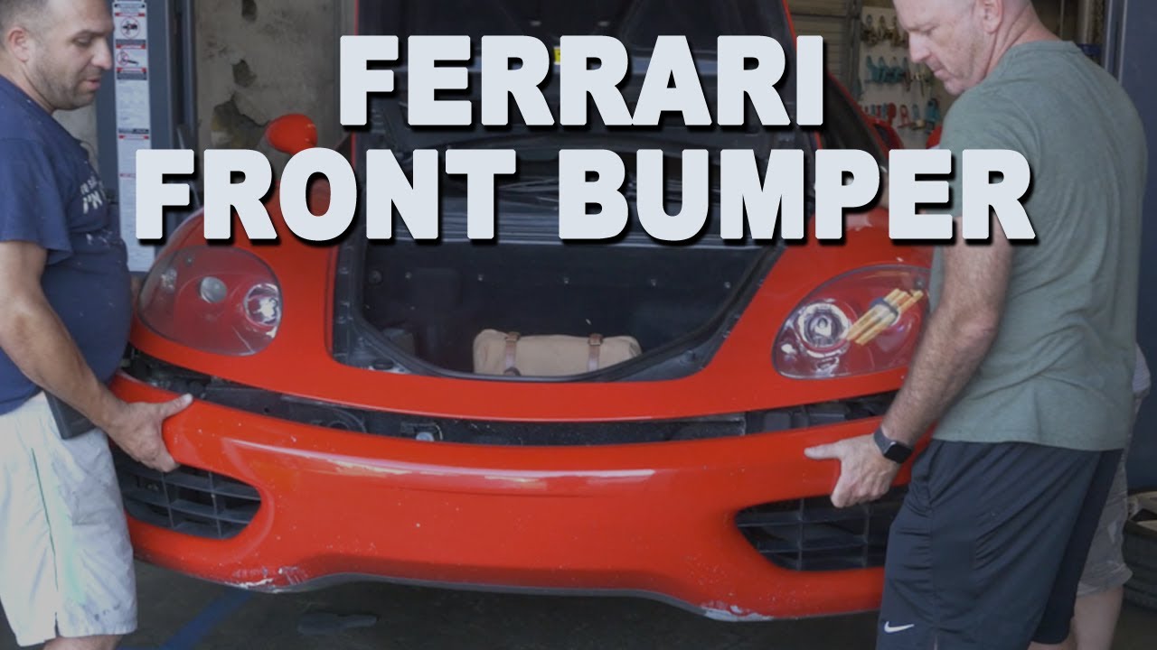 Front Bumper Removal - 1999 Ferrari Modena 360