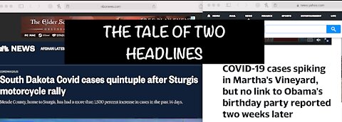 THE TALE OF TWO HEADLINES